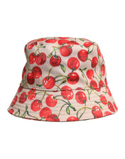 Dolce & Gabbana 59 cm|L Dolce & Gabbana Beige Cotton Printed Wide Brim Bucket Hat