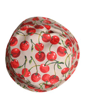 Dolce & Gabbana 59 cm|L Dolce & Gabbana Beige Cotton Printed Wide Brim Bucket Hat