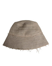 Dolce & Gabbana Linen Shirts 58 cm|M Dolce & Gabbana Beige Linen Wide Brim Bucket Hat