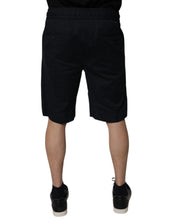 Dolce & Gabbana Casual/Chino Shorts IT46 | S Dolce & Gabbana Black Cotton Sweatshorts Men Bermuda Shorts