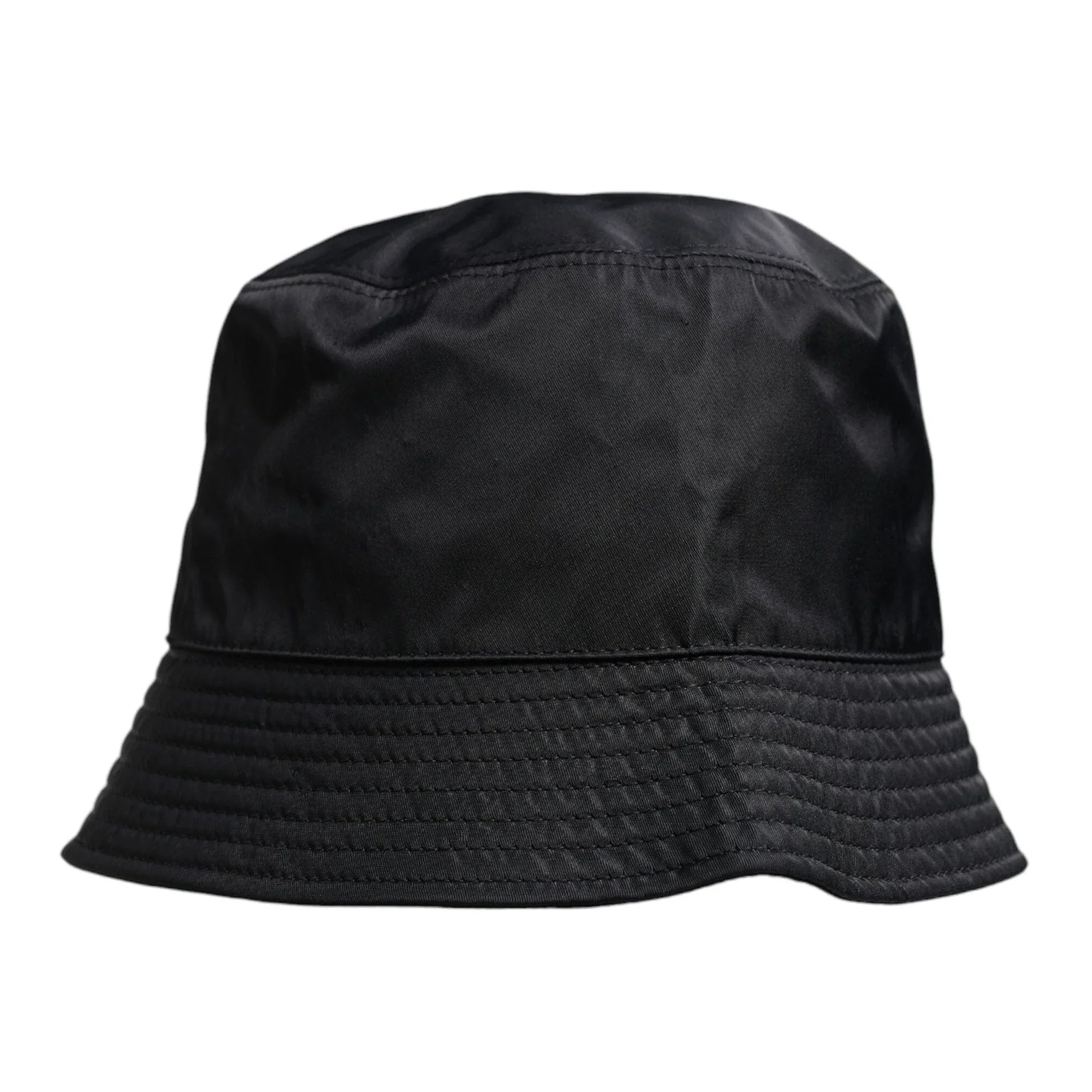 Dolce & Gabbana Dolce & Gabbana Black Cotton Wide Brim Bucket Hat