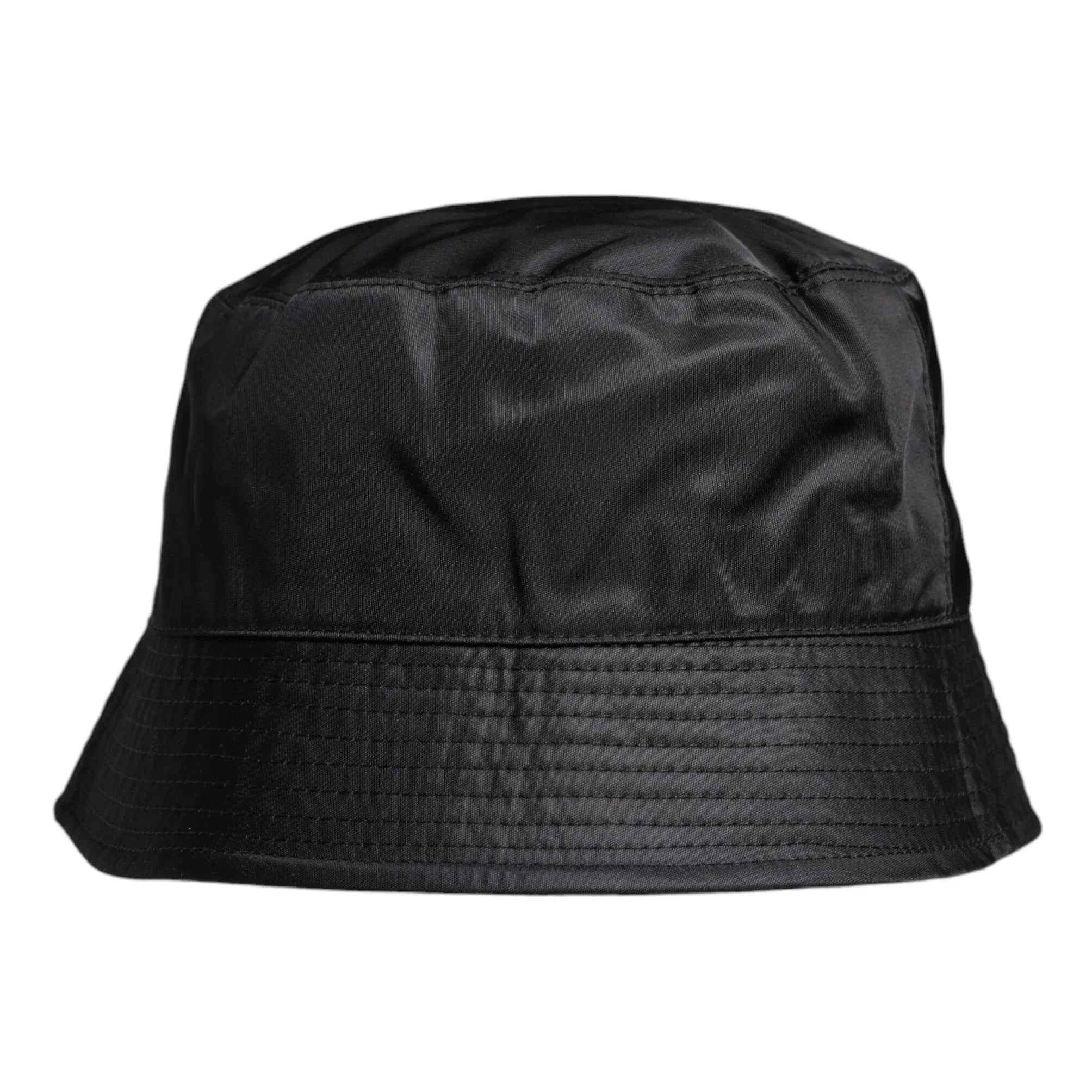 Dolce & Gabbana Dolce & Gabbana Black Cotton Wide Brim Bucket Hat