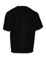 Dolce & Gabbana T-Shirts Dolce & Gabbana Black Crew Neck Short Sleeve T-shirt