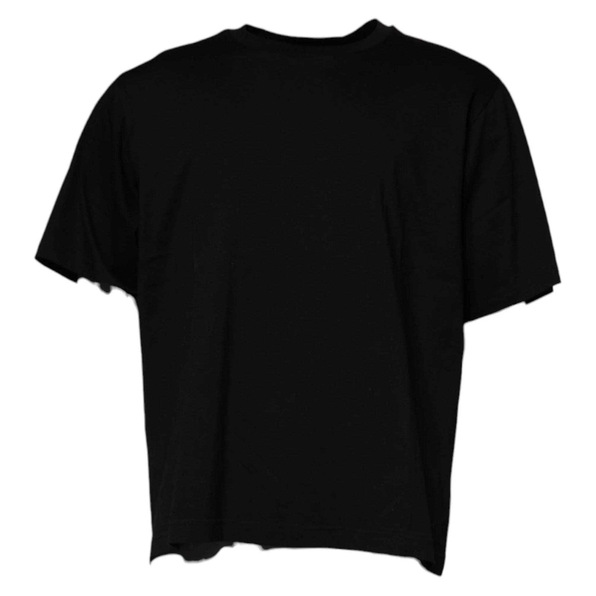Dolce & Gabbana T-Shirts Dolce & Gabbana Black Crew Neck Short Sleeve T-shirt