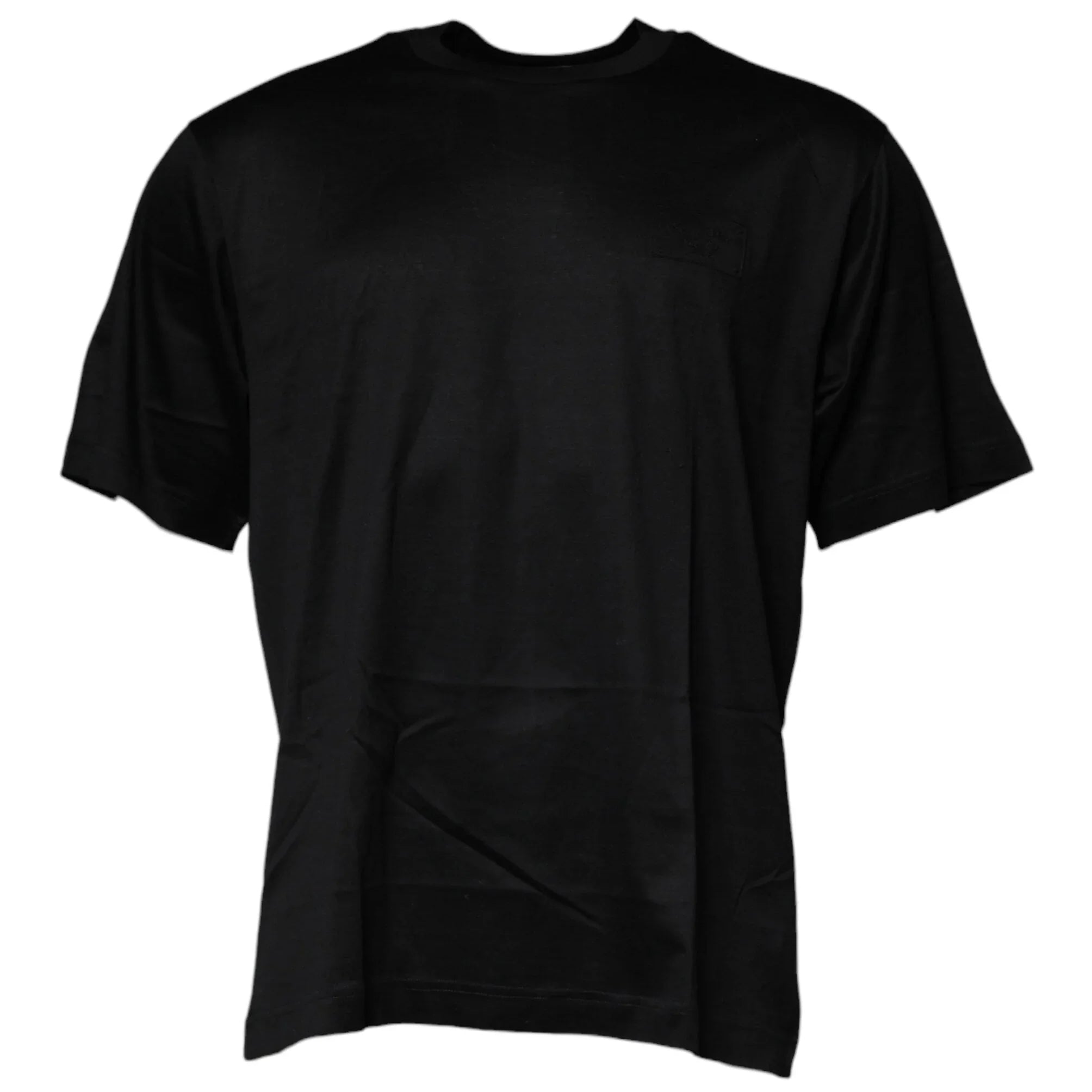 Dolce & Gabbana T-Shirts IT52 | XL Dolce & Gabbana Black Crew Neck Short Sleeve T-shirt