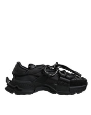 Dolce & Gabbana Sneakers EU39/US6 Dolce & Gabbana Black Low Top Space Lace Up Sneakers Shoes