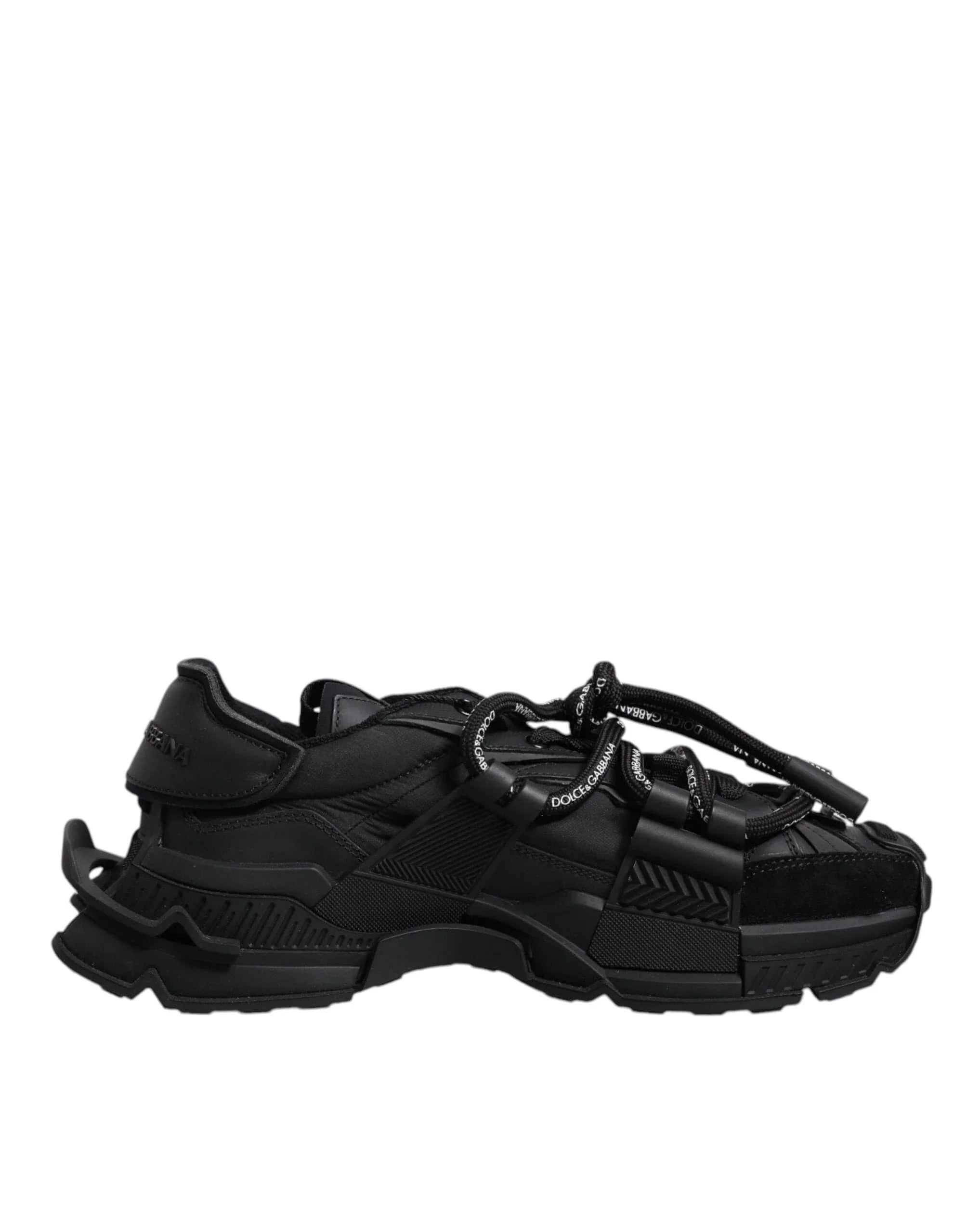 Dolce & Gabbana Sneakers EU39/US6 Dolce & Gabbana Black Low Top Space Lace Up Sneakers Shoes