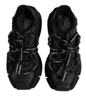 Dolce & Gabbana Sneakers EU39/US6 Dolce & Gabbana Black Low Top Space Lace Up Sneakers Shoes