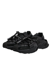 Dolce & Gabbana Sneakers EU39/US6 Dolce & Gabbana Black Low Top Space Lace Up Sneakers Shoes