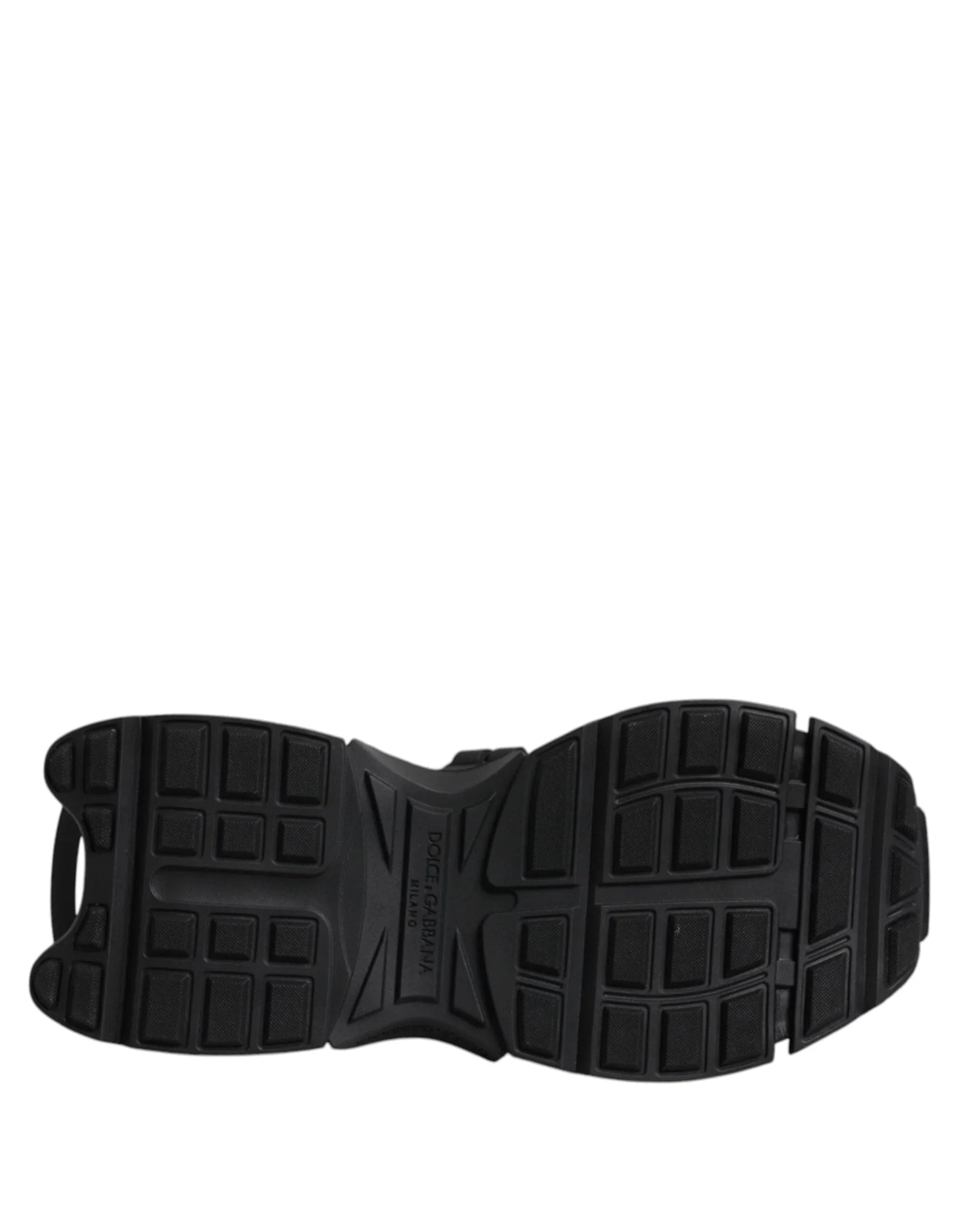 Dolce & Gabbana Sneakers EU39/US6 Dolce & Gabbana Black Low Top Space Lace Up Sneakers Shoes