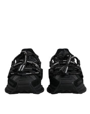 Dolce & Gabbana Sneakers EU39/US6 Dolce & Gabbana Black Low Top Space Lace Up Sneakers Shoes