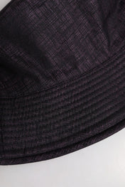Dolce & Gabbana 59 cm|L Dolce & Gabbana Black Wide Brim Nylon Bucket Hat