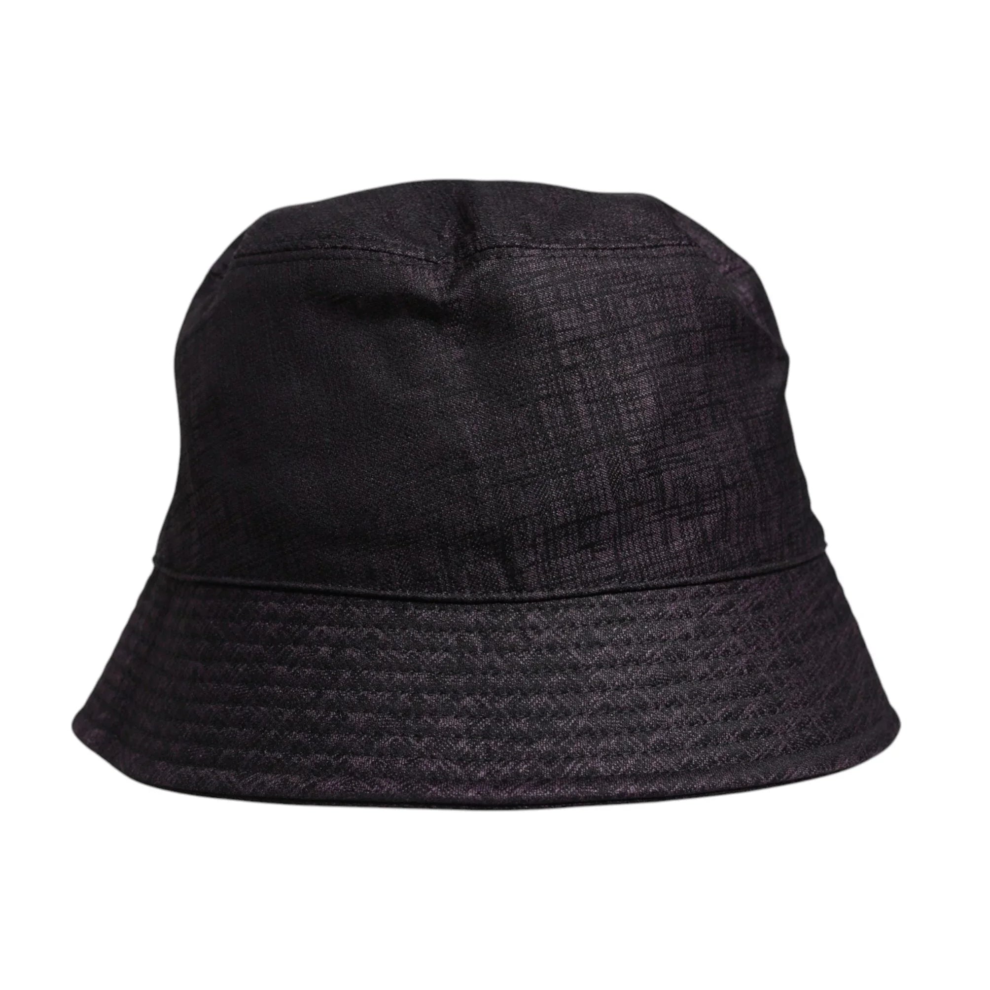 Dolce & Gabbana 59 cm|L Dolce & Gabbana Black Wide Brim Nylon Bucket Hat