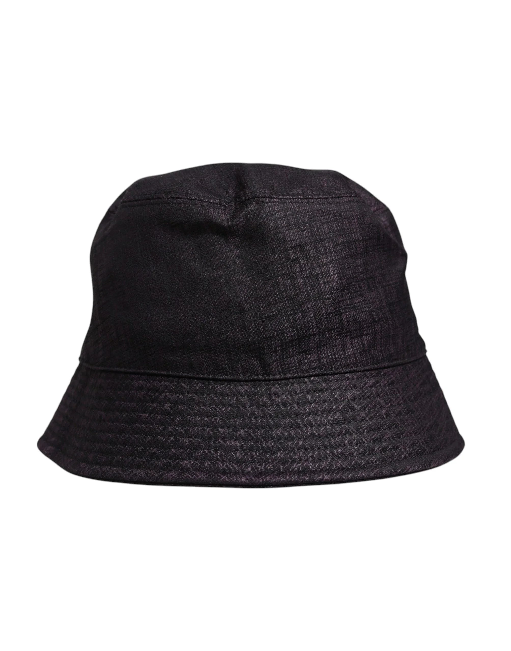 Dolce & Gabbana 59 cm|L Dolce & Gabbana Black Wide Brim Nylon Bucket Hat
