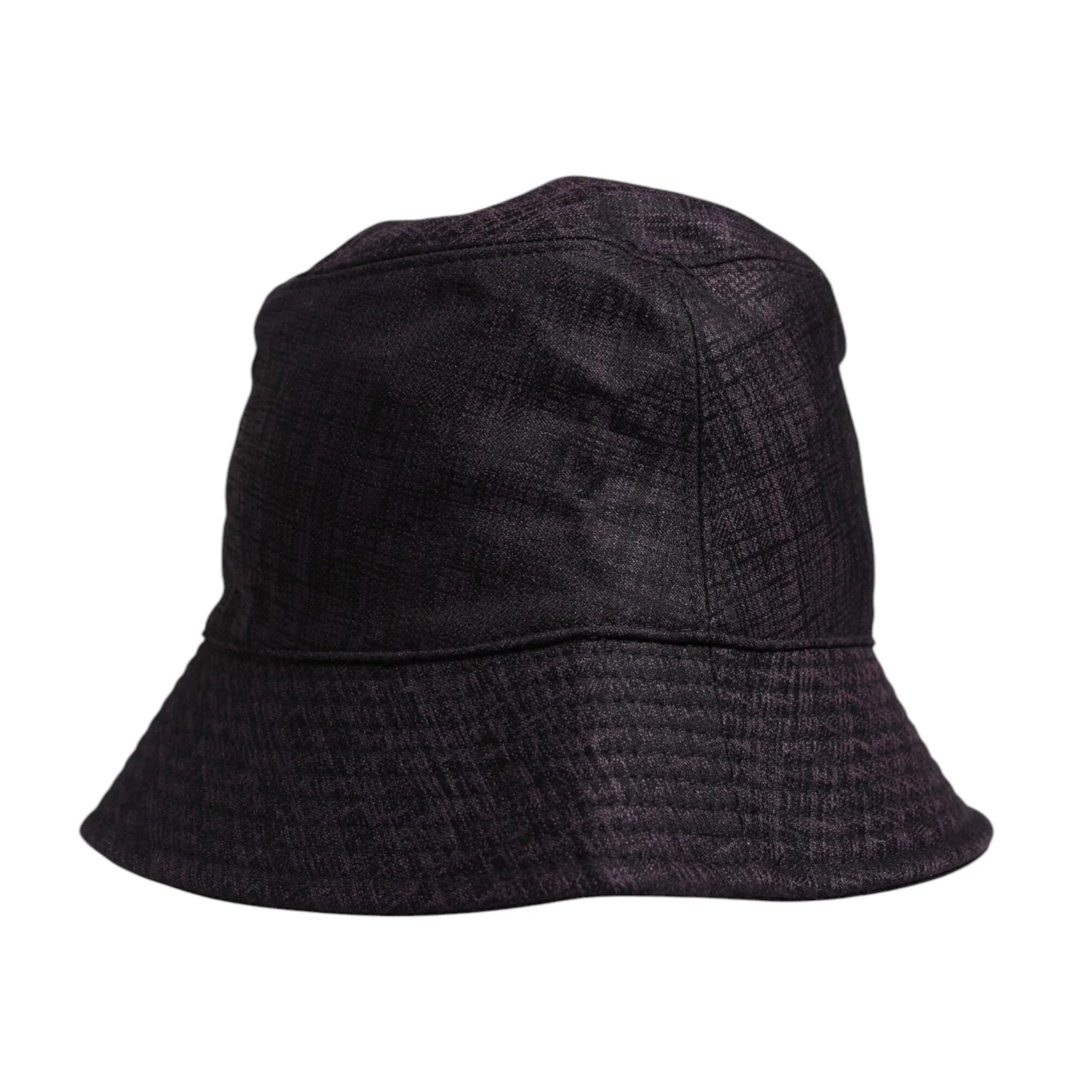 Dolce & Gabbana 59 cm|L Dolce & Gabbana Black Wide Brim Nylon Bucket Hat