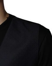 Dolce & Gabbana Waistcoat/Dress Vest IT54 | XL Dolce & Gabbana Black Wool Waistcoat Dress Formal Vest