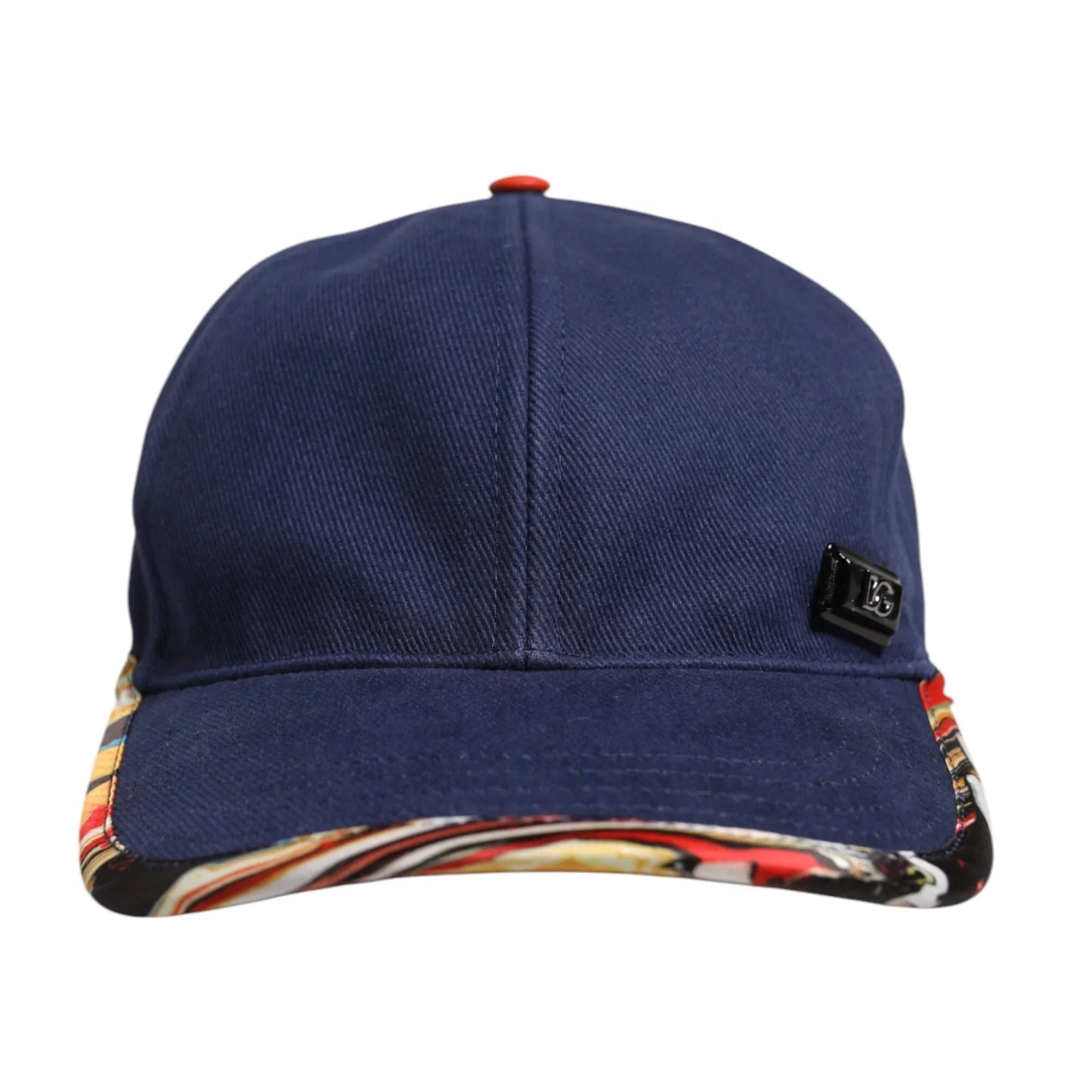 Dolce & Gabbana Dolce & Gabbana Blue Cotton 6 Panels Baseball Cap