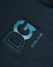 Dolce & Gabbana T-Shirts IT44 | XS Dolce & Gabbana Blue Logo Crew Neck Short Sleeves T-shirt
