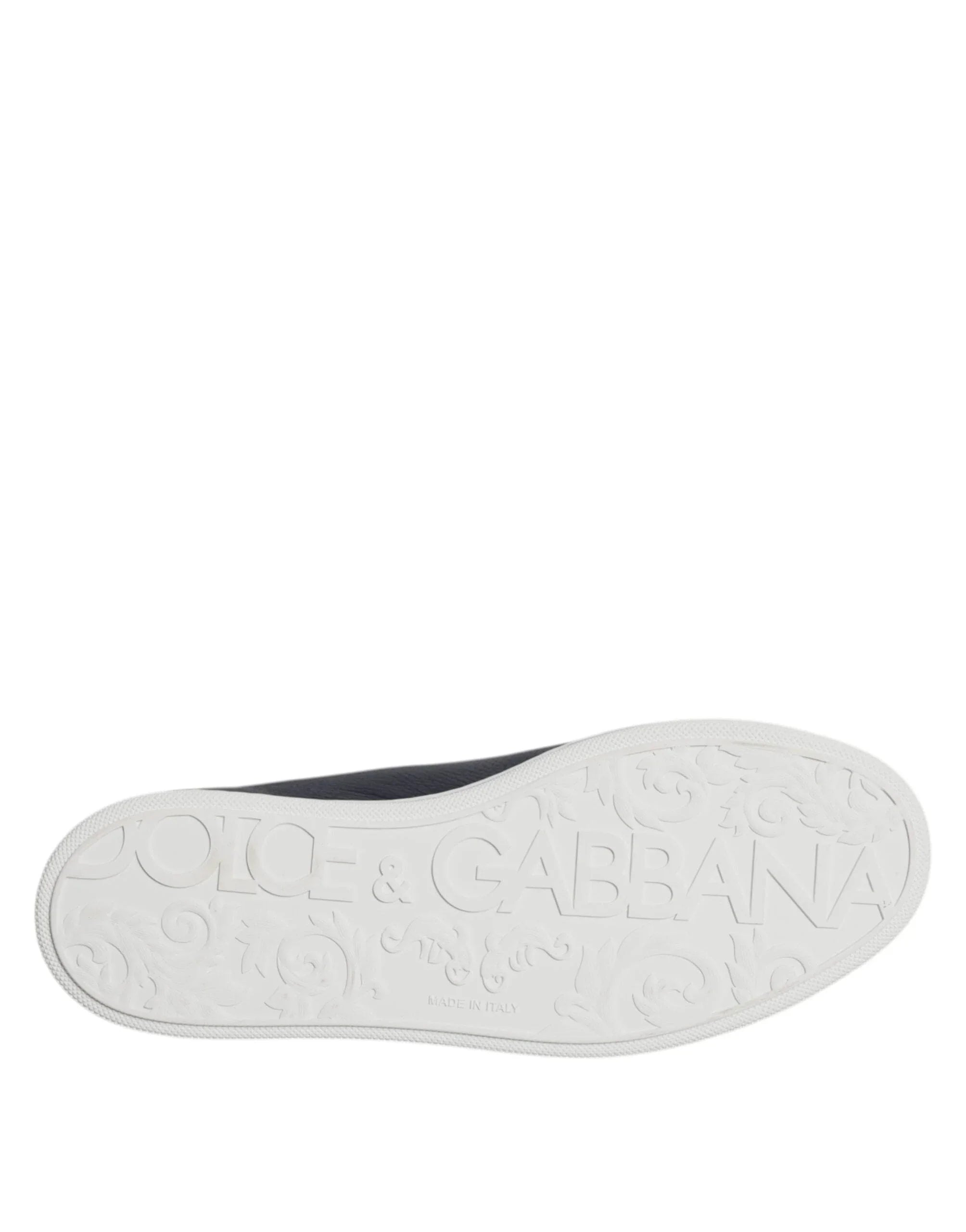 Dolce & Gabbana Sneakers EU39/US6 Dolce & Gabbana Blue Low Top Men Saint Tropez Sneakers Shoes