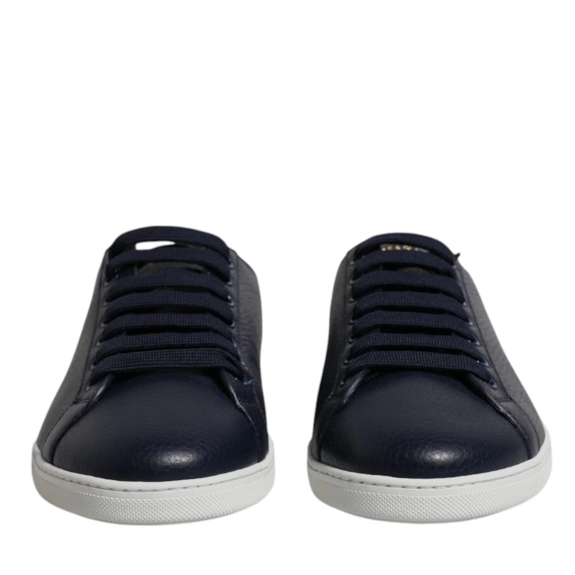 US6 Dolce & Gabbana Blue Low Top Men Saint Tropez Sneakers Shoes