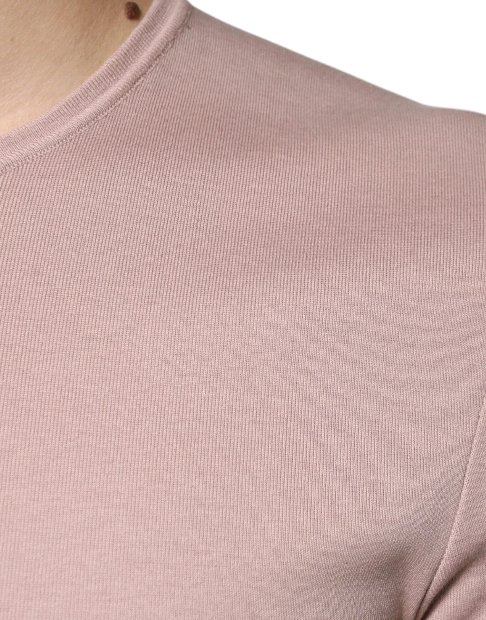 Dolce & Gabbana T-Shirts IT50 | L Dolce & Gabbana Brown Cotton Short Sleeves Round Neck T-shirt