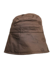 Dolce & Gabbana 58 cm|M Dolce & Gabbana Brown Logo Monogram Cotton Bucket Cap
