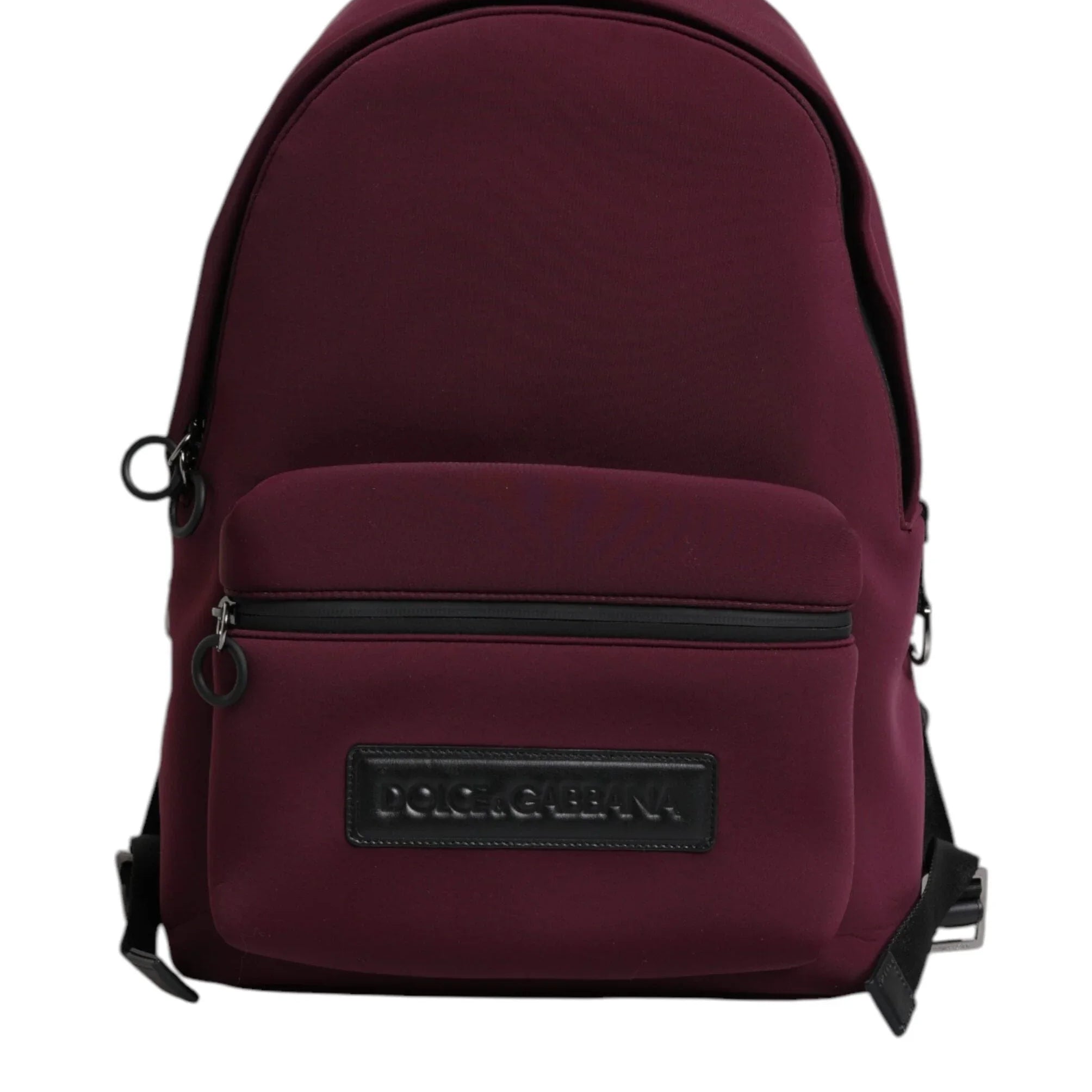 Dolce & Gabbana Backpacks Dolce & Gabbana Burgundy Montreale Tecnico Textile Men Backpack Bag
