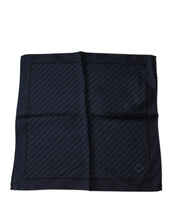 Dolce & Gabbana Dolce & Gabbana Dark Blue Fantasy Square Handkerchief Scarf