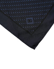 Dolce & Gabbana Dolce & Gabbana Dark Blue Fantasy Square Handkerchief Scarf
