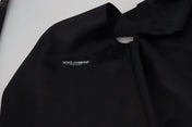 Dolce & Gabbana Formal Vests IT48 | M Dolce & Gabbana Elegant Black Formal Dress Vest