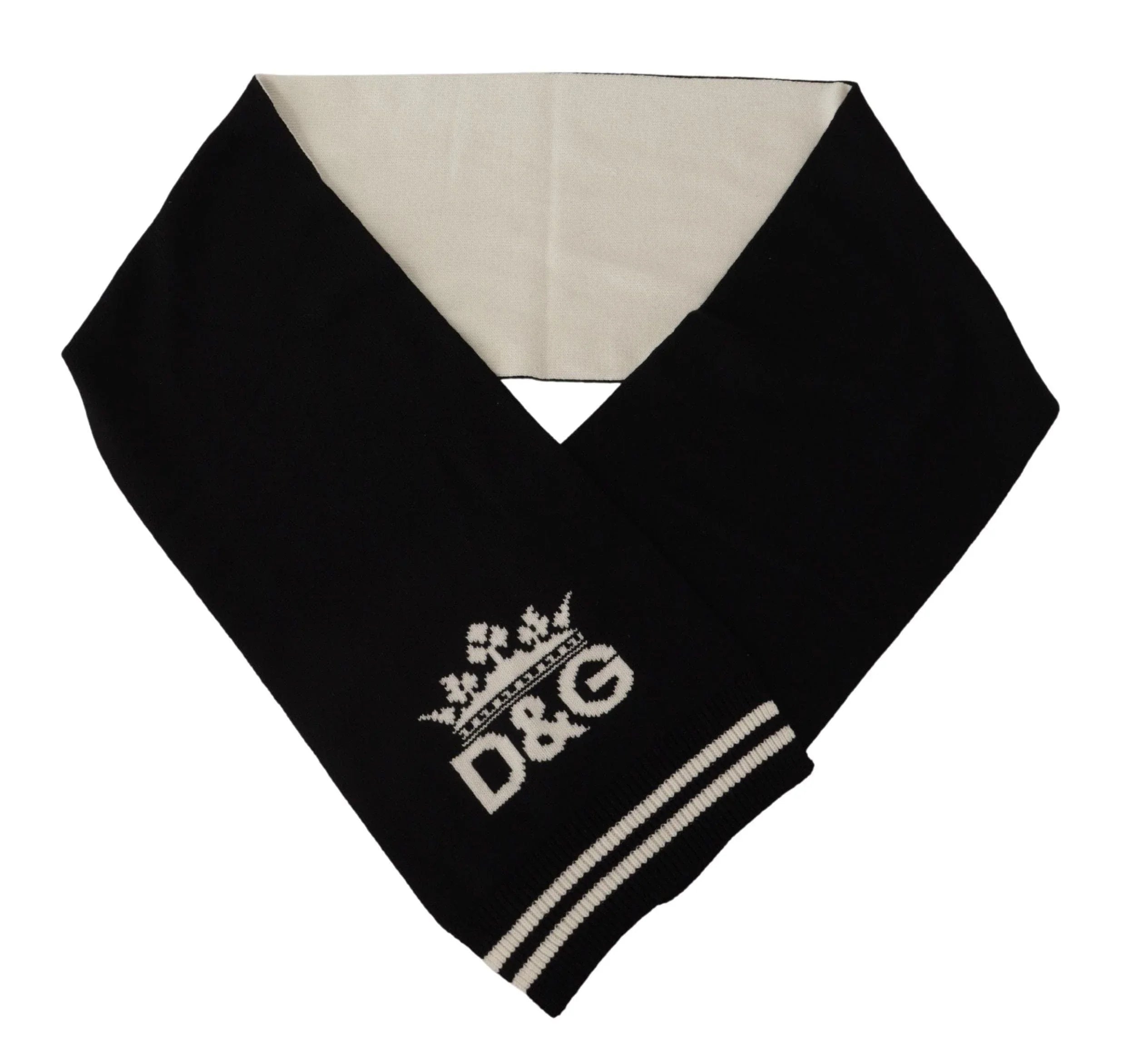 Dolce & Gabbana Scarves Dolce & Gabbana Elegant Cashmere Men's Scarf Wrap