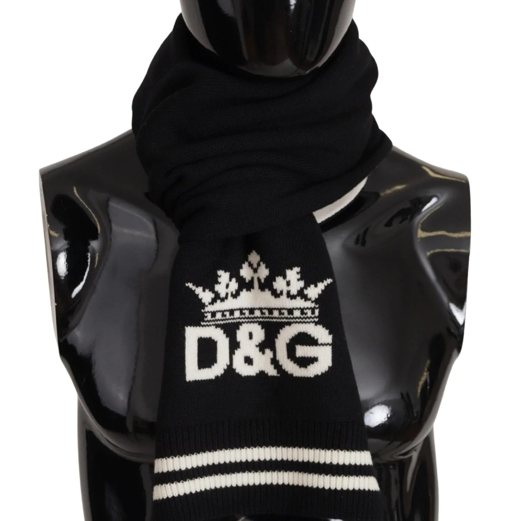 Dolce & Gabbana Scarves Dolce & Gabbana Elegant Cashmere Men's Scarf Wrap