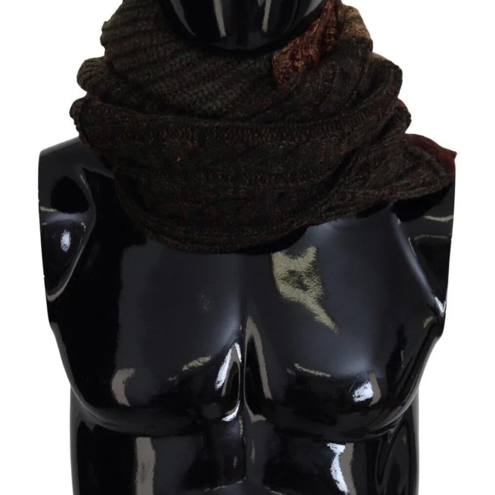 Dolce & Gabbana Scarves Dolce & Gabbana Elegant Cashmere-Wool Blend Men's Scarf