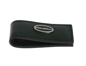 Dolce & Gabbana Money Clips Dolce & Gabbana Elegant Green Leather Money Clip