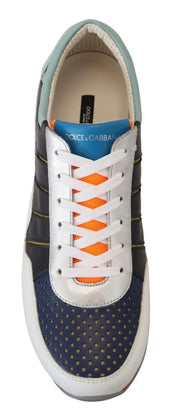 Dolce & Gabbana Sneakers Dolce & Gabbana Elegant Multicolor Low Top Sneakers