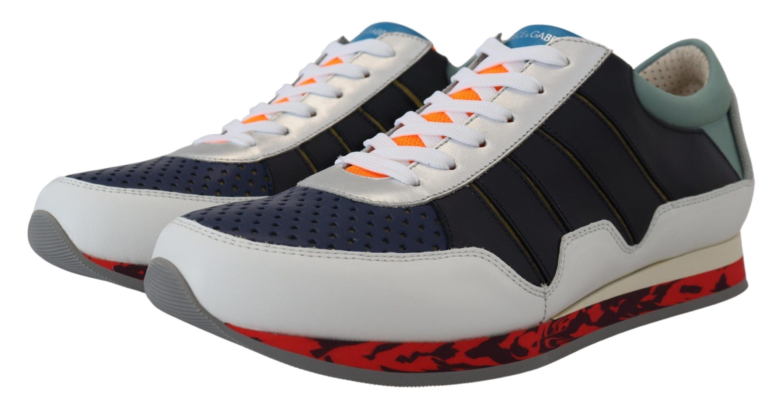 Dolce & Gabbana Sneakers Dolce & Gabbana Elegant Multicolor Low Top Sneakers