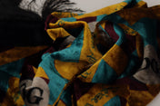 Dolce & Gabbana Scarves Dolce & Gabbana Elegant Multicolor Silk Blend Men's Scarf