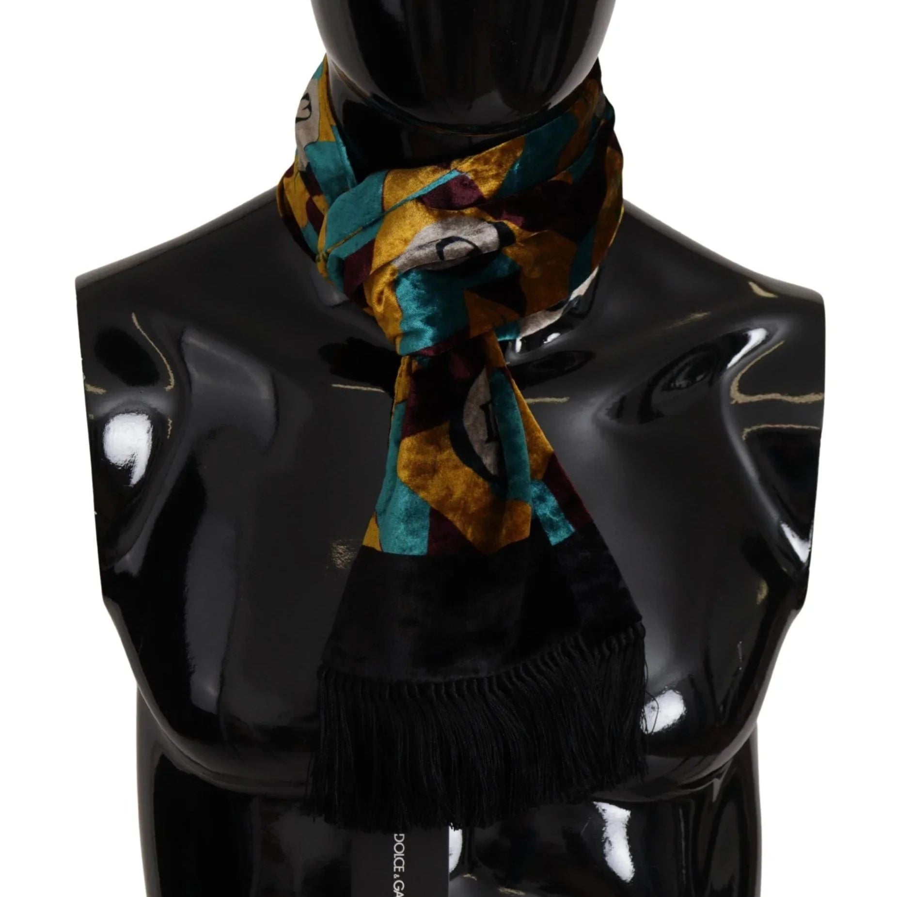 Dolce & Gabbana Scarves Dolce & Gabbana Elegant Multicolor Silk Blend Men's Scarf