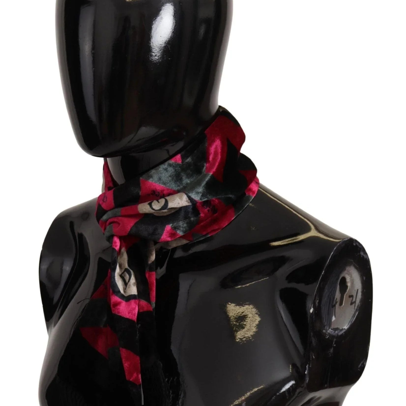 Dolce & Gabbana Scarves Dolce & Gabbana Elegant Multicolor Viscose Silk Men's Scarf
