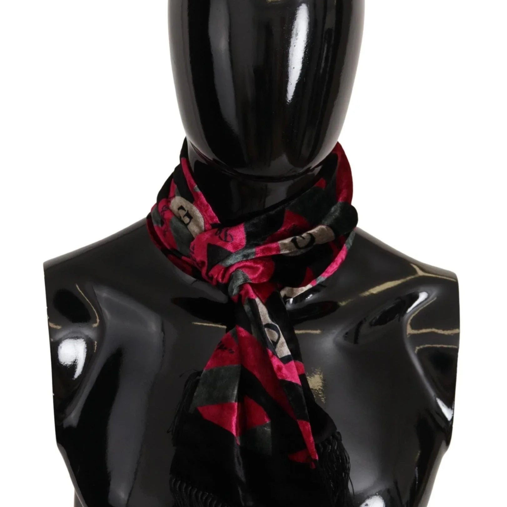 Dolce & Gabbana Scarves Dolce & Gabbana Elegant Multicolor Viscose Silk Men's Scarf