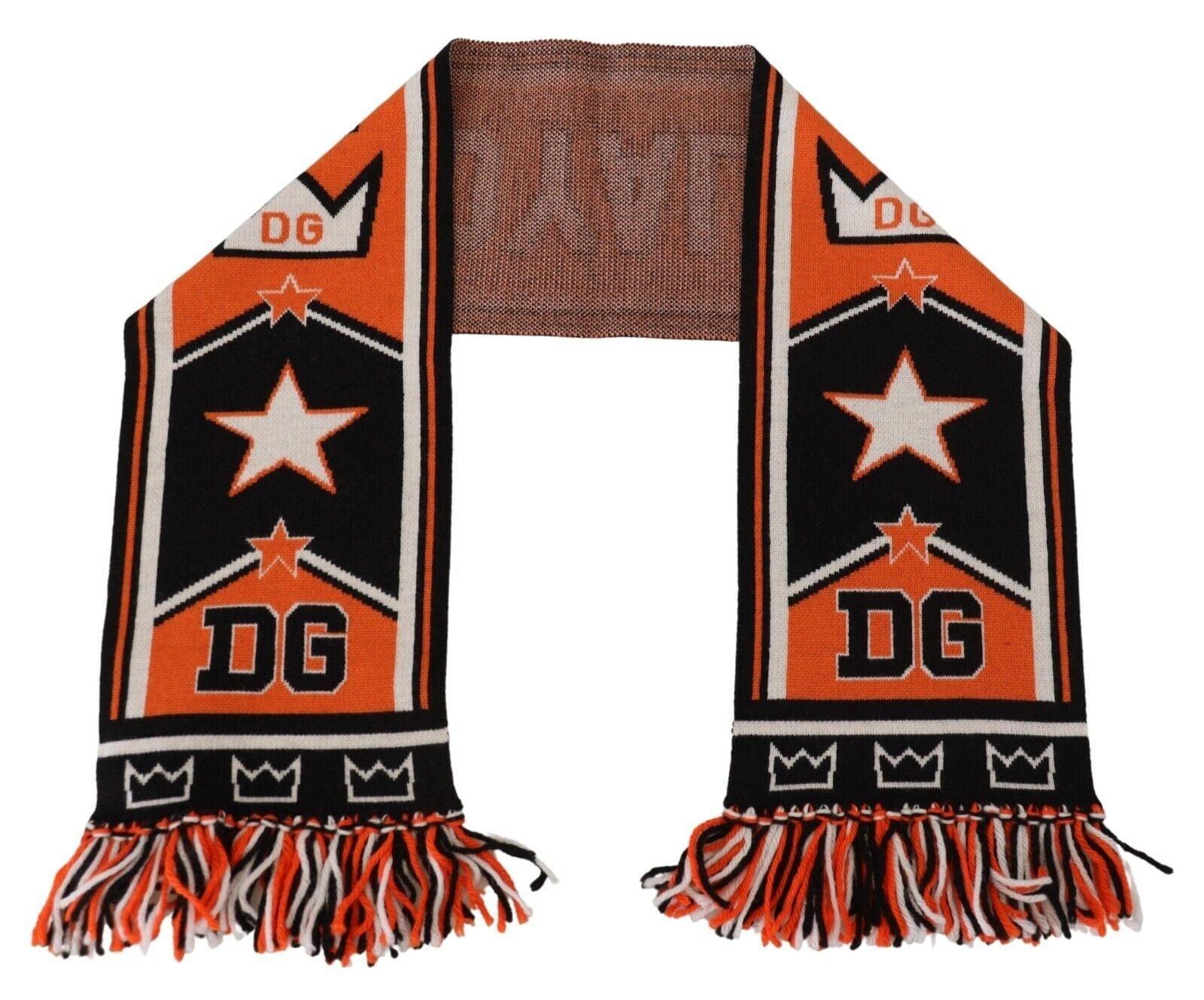 Dolce & Gabbana Scarves Dolce & Gabbana Elegant Multicolor Wool-Cashmere Men's Scarf