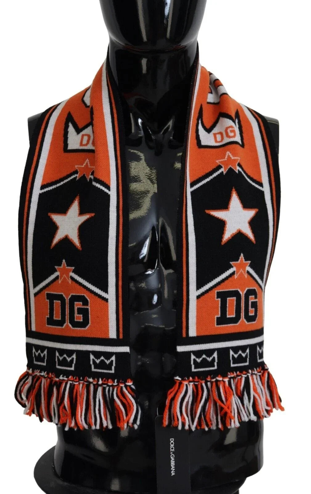 Dolce & Gabbana Scarves Dolce & Gabbana Elegant Multicolor Wool-Cashmere Men's Scarf