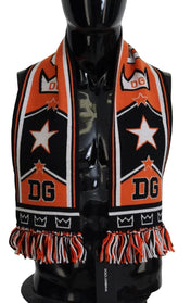 Dolce & Gabbana Scarves Dolce & Gabbana Elegant Multicolor Wool-Cashmere Men's Scarf