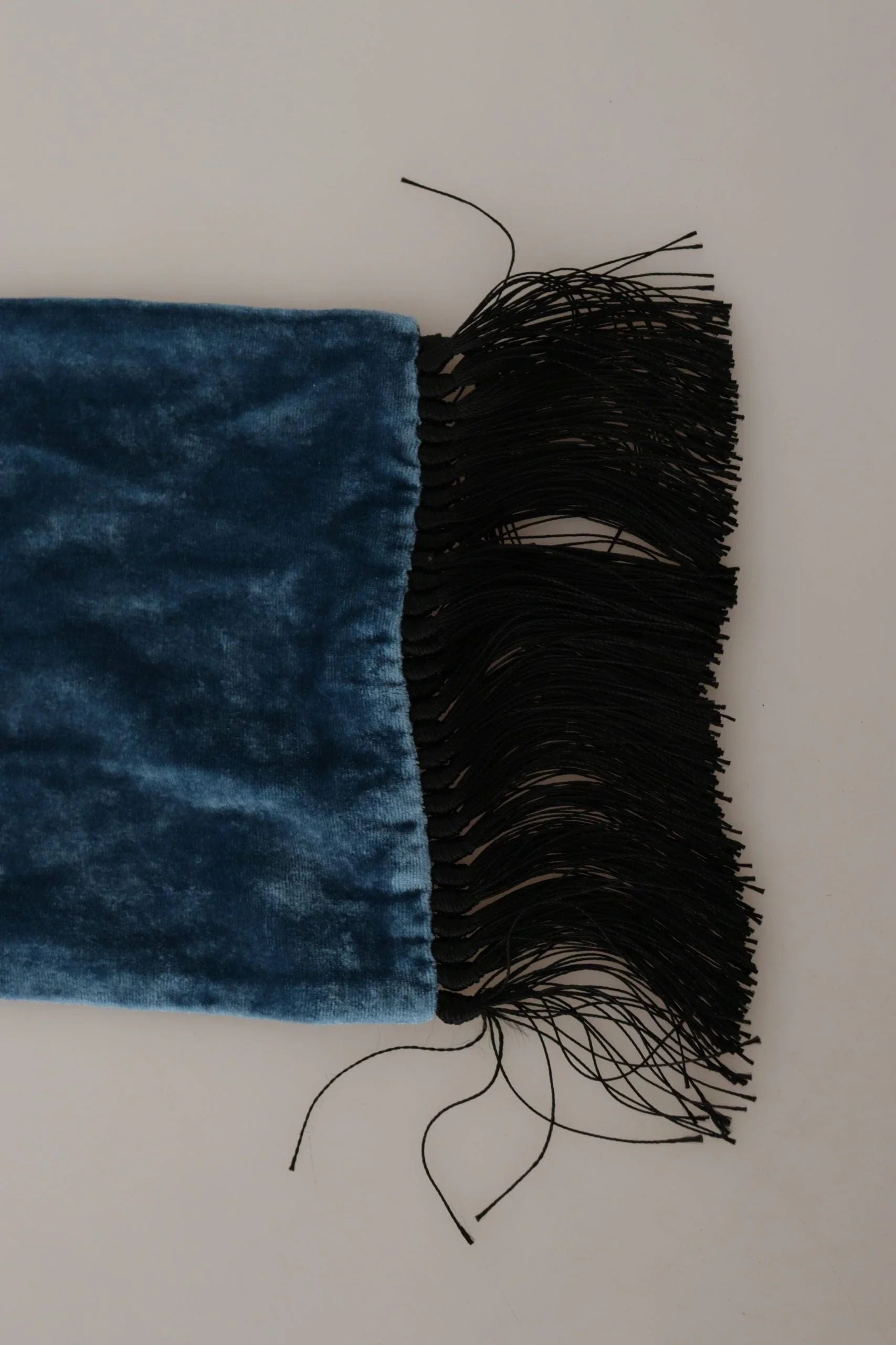 Dolce & Gabbana Scarves Dolce & Gabbana Elegant Silk Men's Scarf in Regal Blue