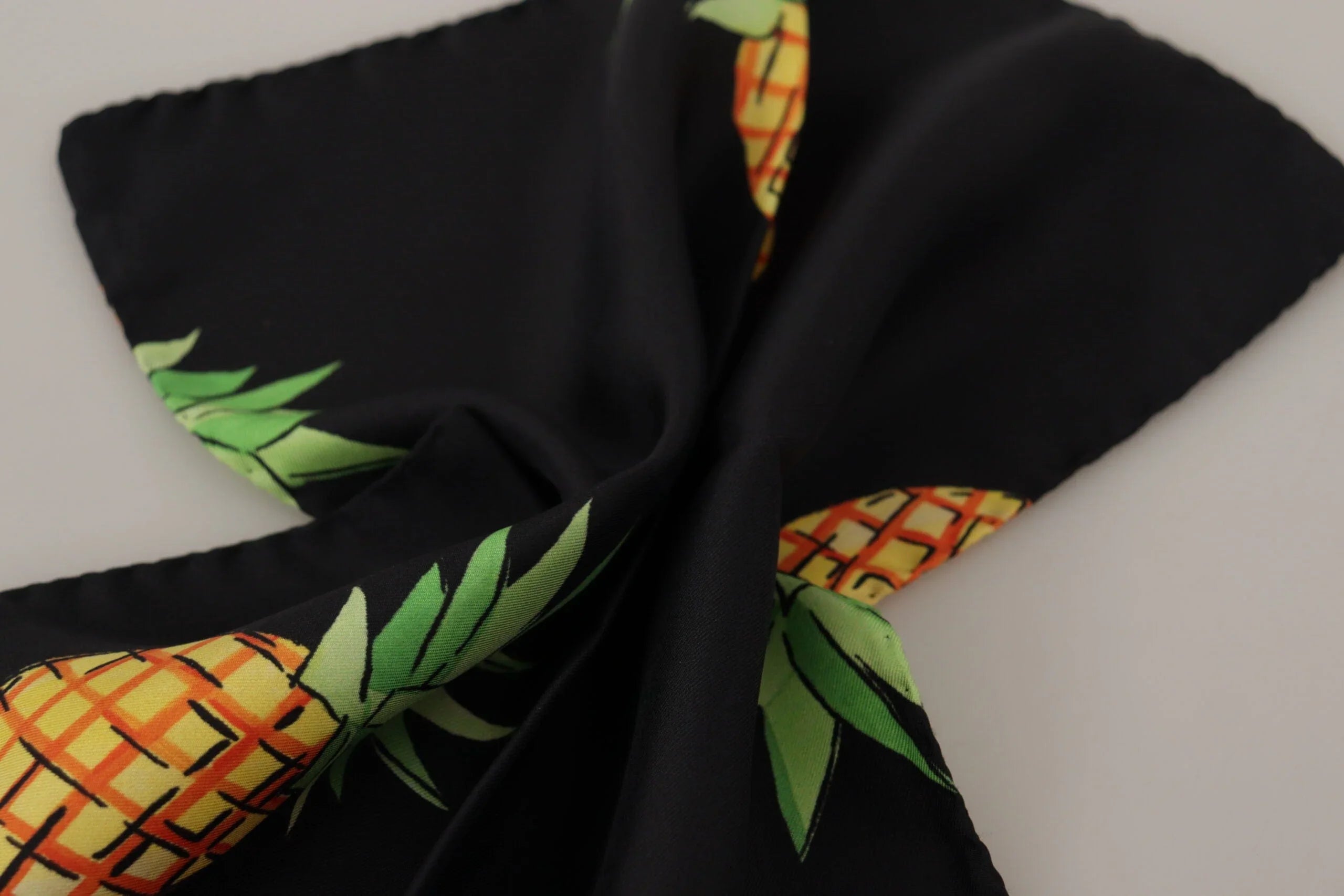 Dolce & Gabbana Scarves Dolce & Gabbana Elegant Silk Square Men's Scarf