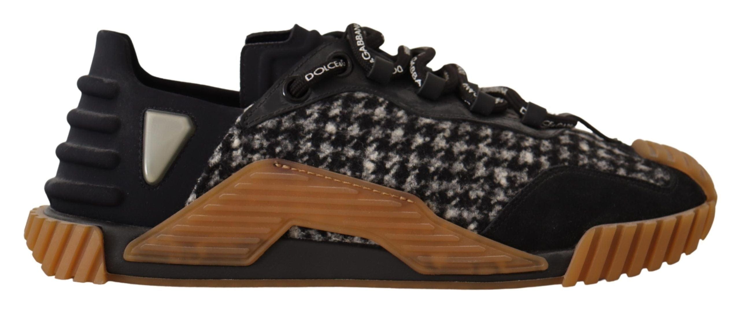 US6 Dolce & Gabbana Elegant Textured NS1 Sneaker Charisma