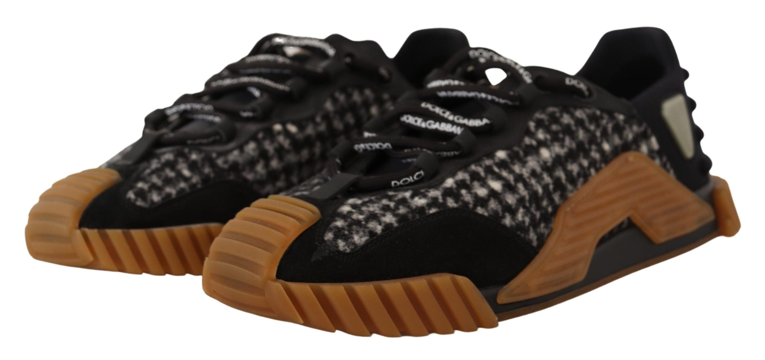 US6 Dolce & Gabbana Elegant Textured NS1 Sneaker Charisma