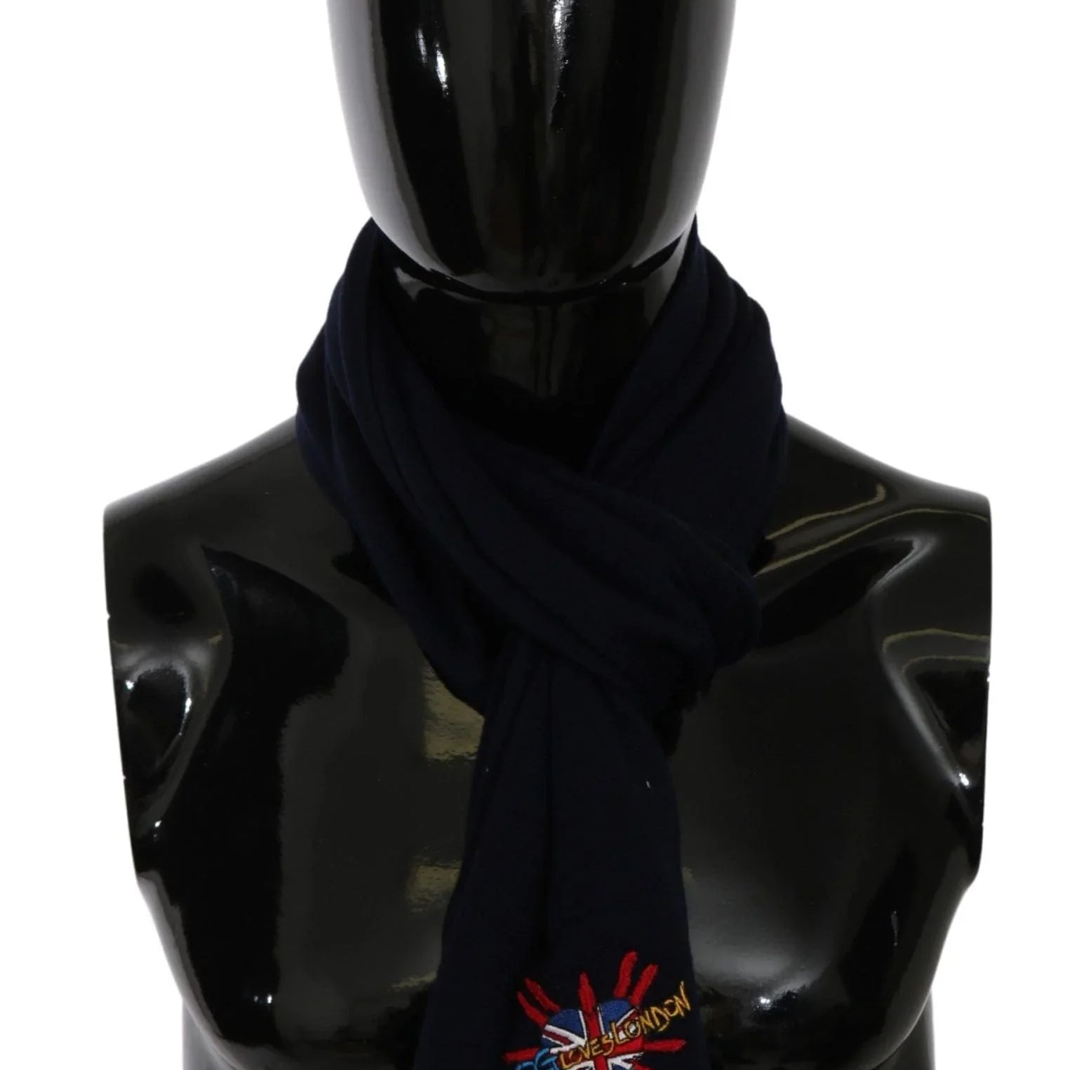Dolce & Gabbana Scarves Dolce & Gabbana Elegant Virgin Wool Men's Scarf