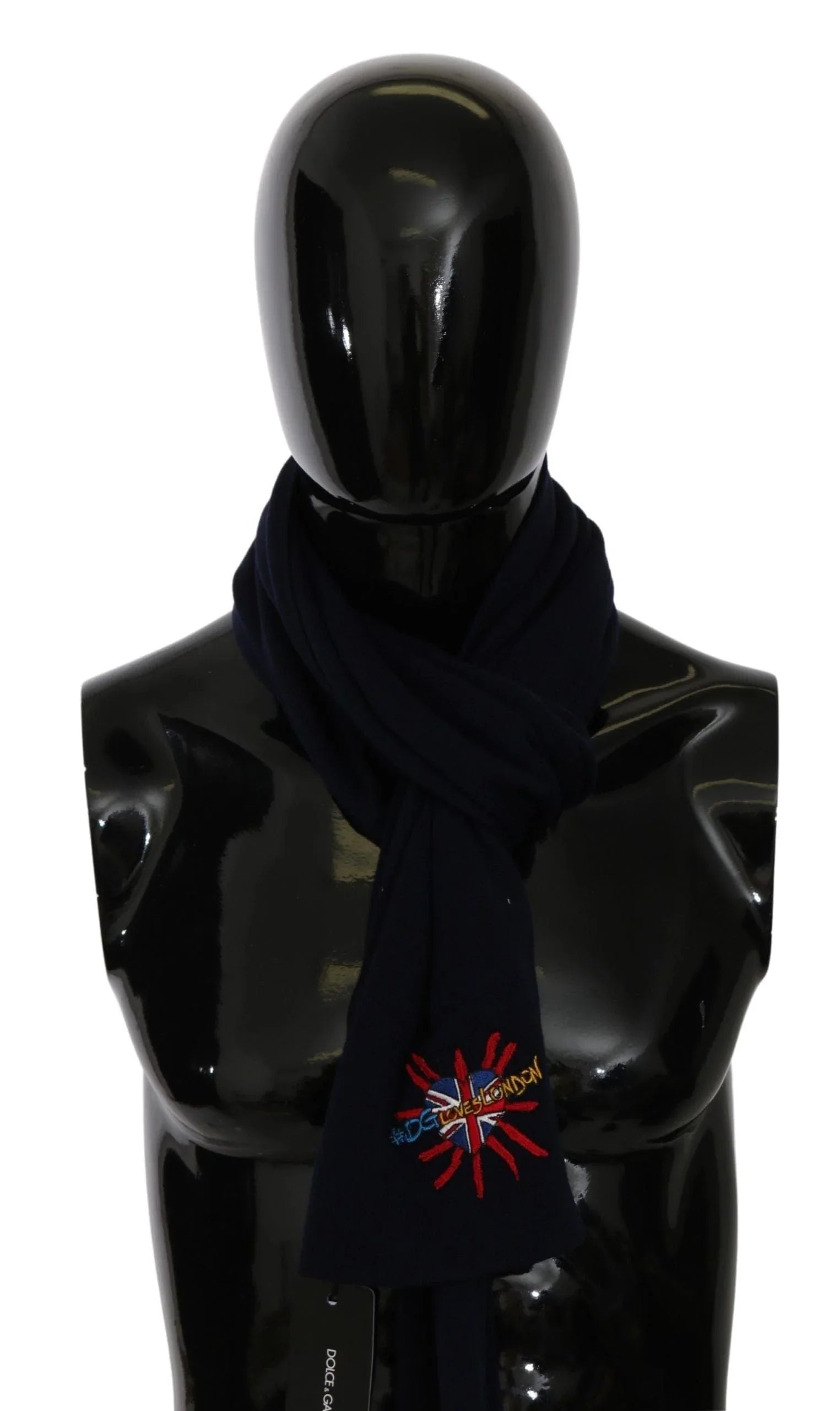 Dolce & Gabbana Scarves Dolce & Gabbana Elegant Virgin Wool Men's Scarf