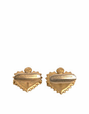 Dolce & Gabbana Dolce & Gabbana Gold 925 Sterling Silver DG Heart Cufflink